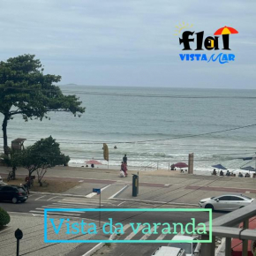 Flat Vista Mar 109 - Praia do Morro - prédio frente Mar - varanda com vista mar - elevador - atravessou a avenida, ja esta na Praia - internet - com garagem para carro pequeno